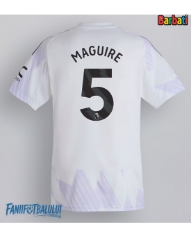 Manchester United Harry Maguire #5 Tricou Fotbal Replică 2025-26 Barbati Deplasare